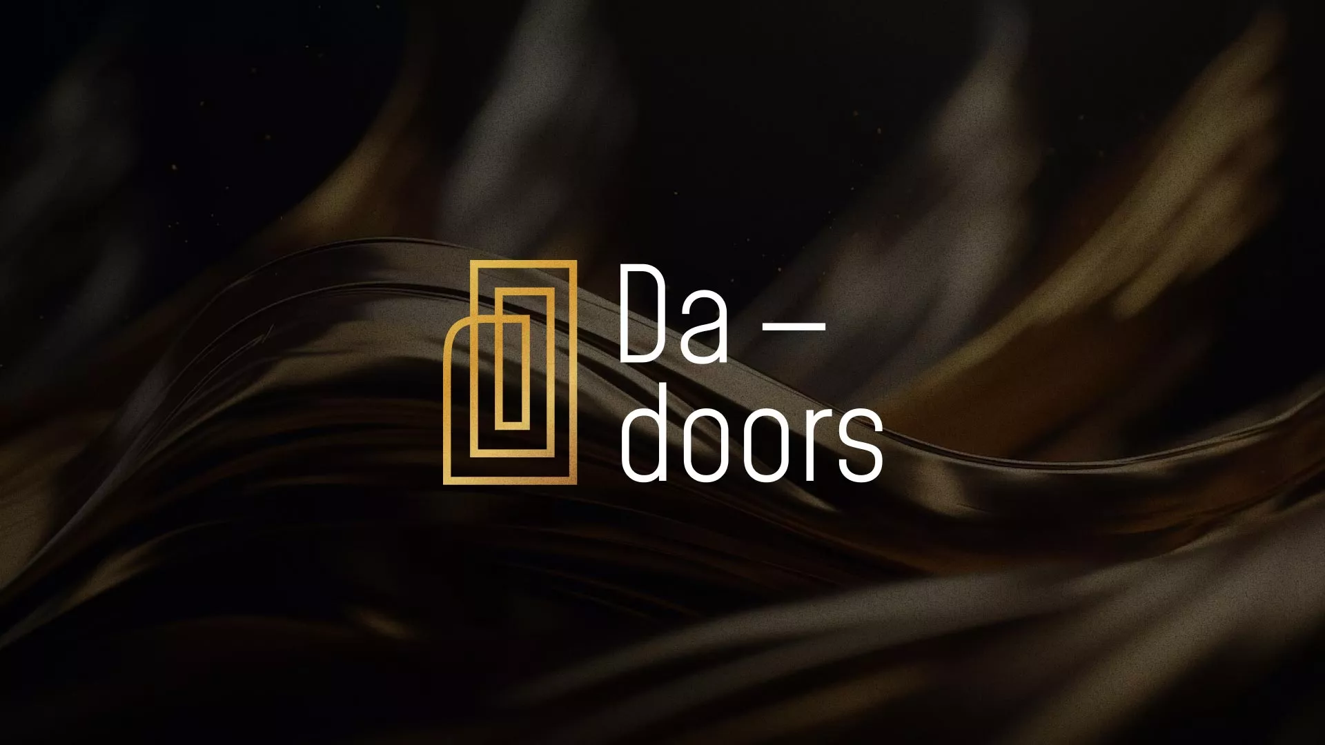 Разработка логотипа для компании «DA-DOORS» в Билибино